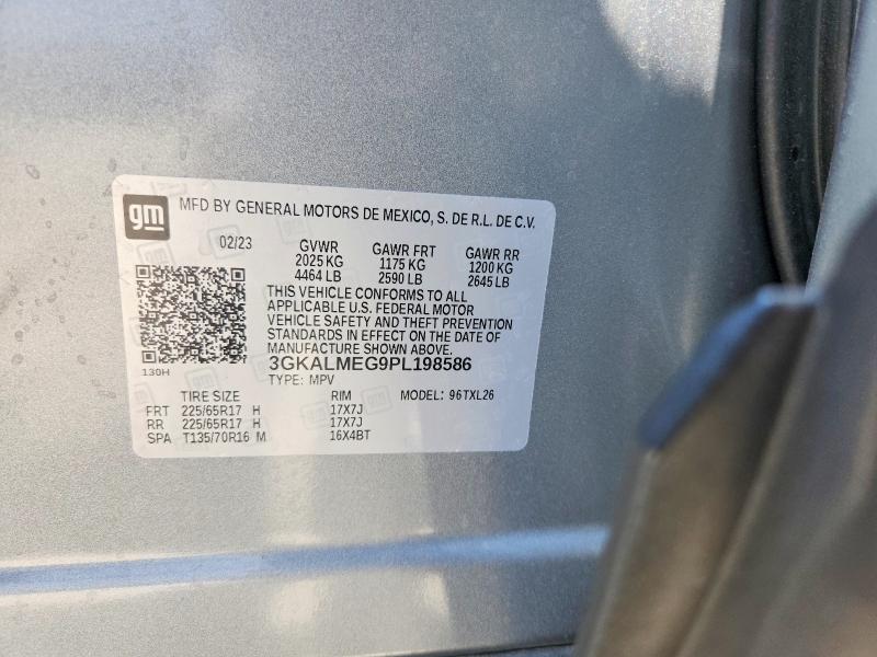 2023 Gmc Terrain მანქანა იყიდება აუქციონზე, vin: 3GKALMEG9PL198586, აუქციონის ნომერი: 54137986