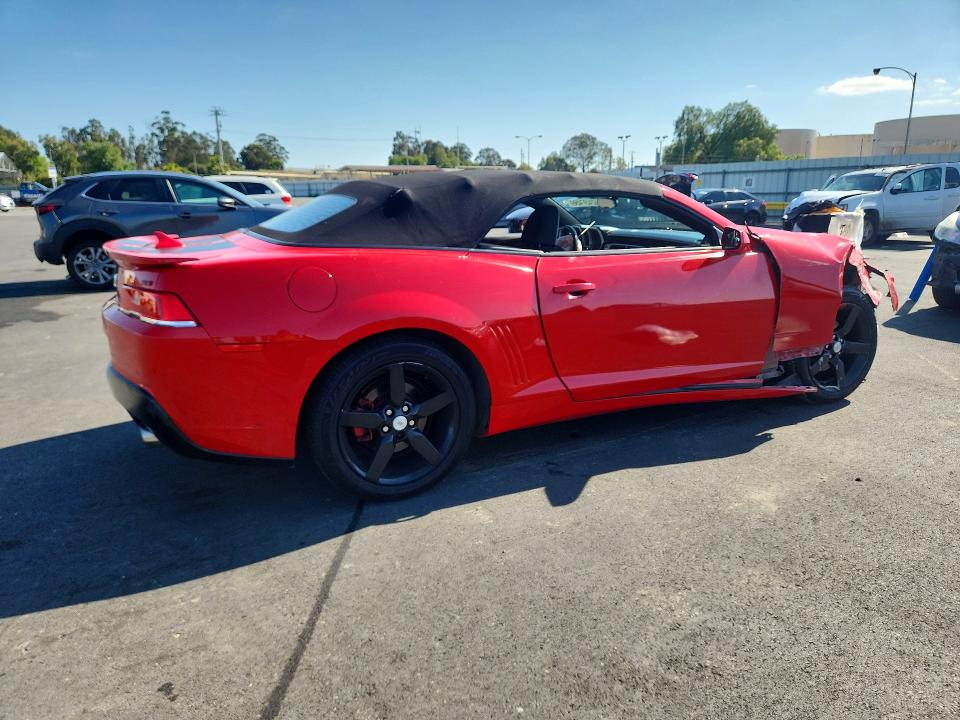 52437456 :رقم المزاد ، 2G1FD3D30F9215535 vin ، 2015 Chevrolet Camaro مزاد بيع