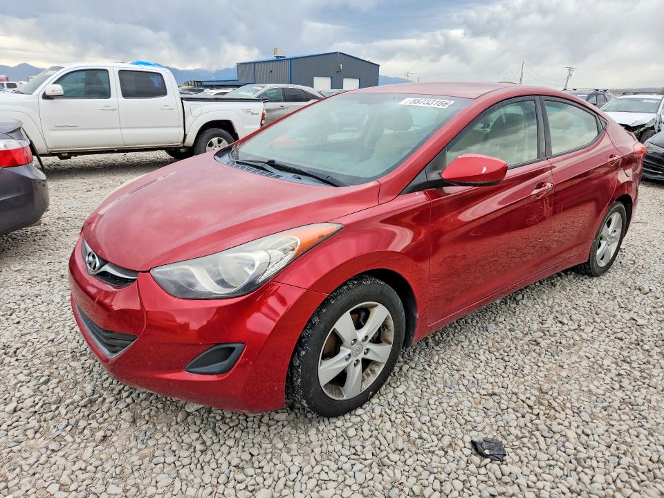2011 Hyundai Elantra მანქანა იყიდება აუქციონზე, vin: KMHDH4AE0BU156073, აუქციონის ნომერი: 55733166