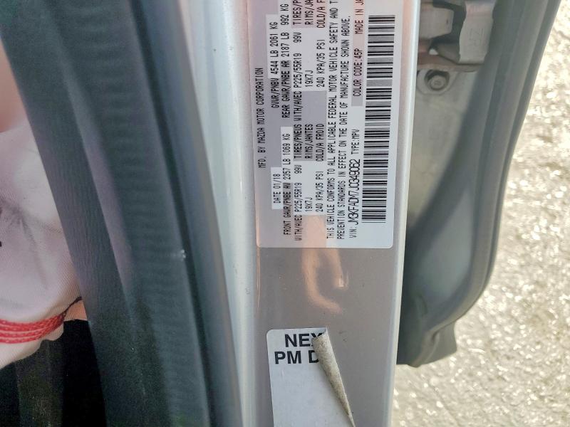 55152136 :رقم المزاد ، JM3KFADM7J0349062 vin ، 2018 Mazda Cx-5 مزاد بيع