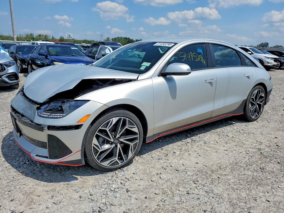 Продажа на аукционе авто 2024 Hyundai Ioniq 6, vin: KMHM34AC8RA055551, номер лота: 51495296