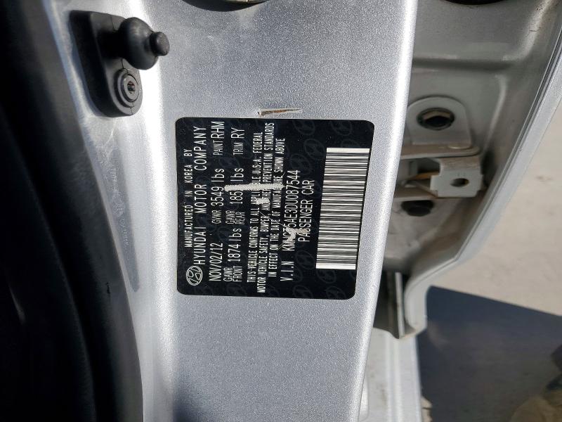 51721966 :رقم المزاد ، KMHCT5AE3DU087544 vin ، 2013 Hyundai Accent مزاد بيع