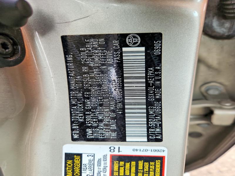 Продажа на аукционе авто 2014 Toyt Avalon, vin: 4T1BK1EB6EU135661, номер лота: 52922606