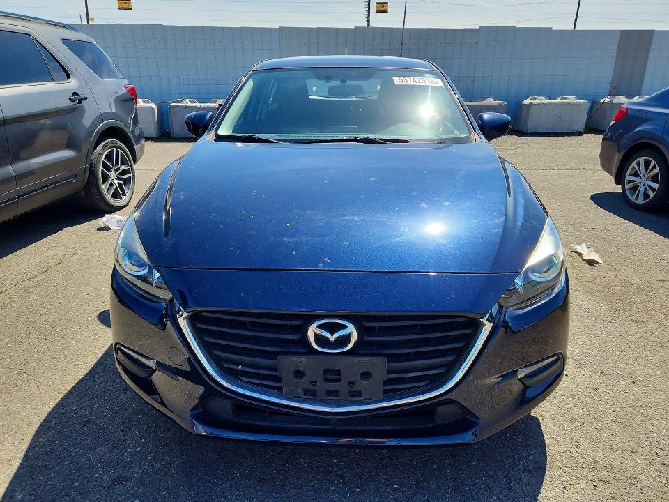 2017 Mazda 3 მანქანა იყიდება აუქციონზე, vin: JM1BN1K78H1122234, აუქციონის ნომერი: 53742516