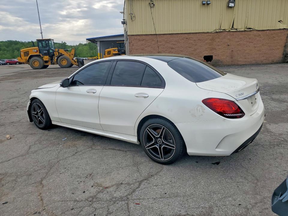 2019 Mercedes-benz C მანქანა იყიდება აუქციონზე, vin: 55SWF8EB2KU302278, აუქციონის ნომერი: 55283856