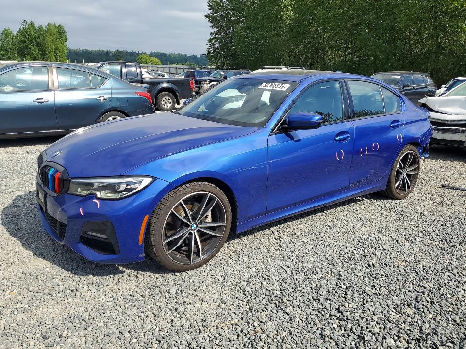 2019 Bmw 330xi მანქანა იყიდება აუქციონზე, vin: WBA5R7C59KFH31490, აუქციონის ნომერი: 52393936