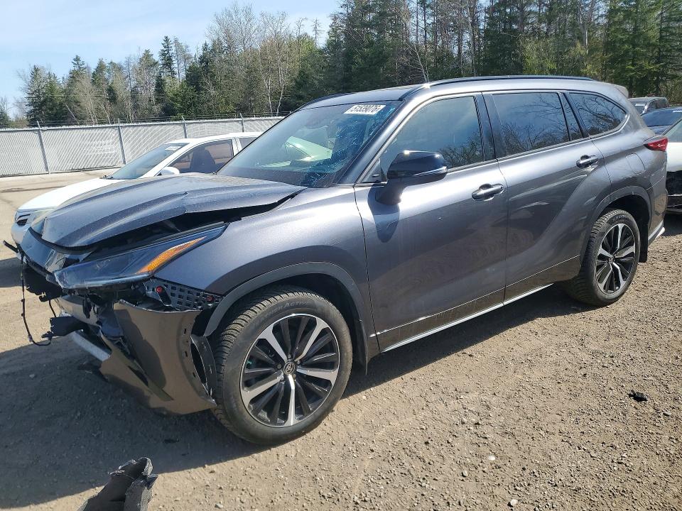 2021 Toyota Highlander მანქანა იყიდება აუქციონზე, vin: 5TDLZRBH5MS093501, აუქციონის ნომერი: 51539076