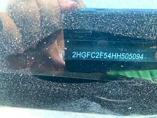 53134266 :رقم المزاد ، 2HGFC2F54HH505094 vin ، 2017 Honda Civic مزاد بيع