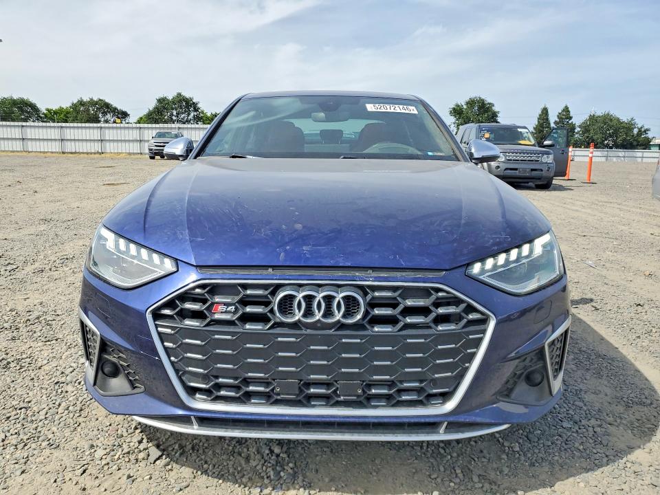 Продаж на аукціоні авто 2022 Audi S4, vin: WAUC4AF42NA019844, номер лоту: 52072146