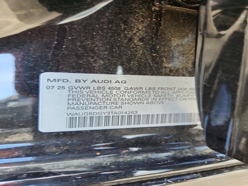 Продажа на аукционе авто 2026 Audi S3, vin: WAUG5DGY3TA014263, номер лота: 52562116