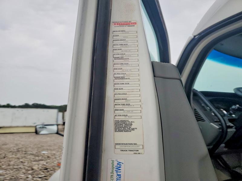 Продажа на аукционе авто 2020 Kenworth Construction, vin: 1XKYDP9X4LJ311157, номер лота: 52175006
