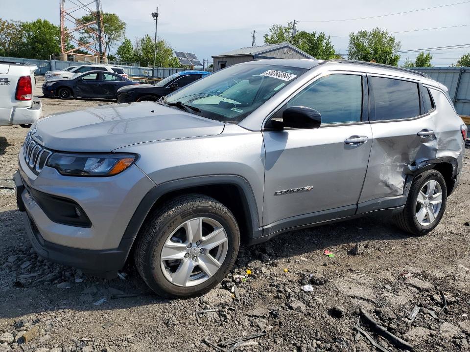 Auction sale of the 2022 Jeep Compass, vin: 3C4NJDBB1NT121185, lot number: 53266086