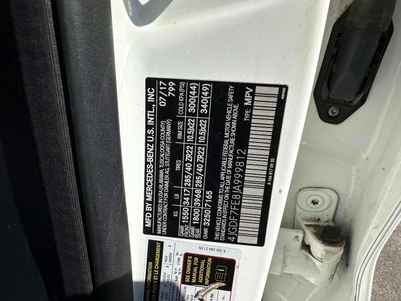 Продажа на аукционе авто 2018 Mercedes-benz Gls, vin: 4JGDF7FE8JA999812, номер лота: 50954956