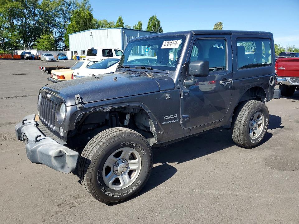 Продаж на аукціоні авто 2016 Jeep Wrangler, vin: 1C4AJWAG3GL296172, номер лоту: 53665916