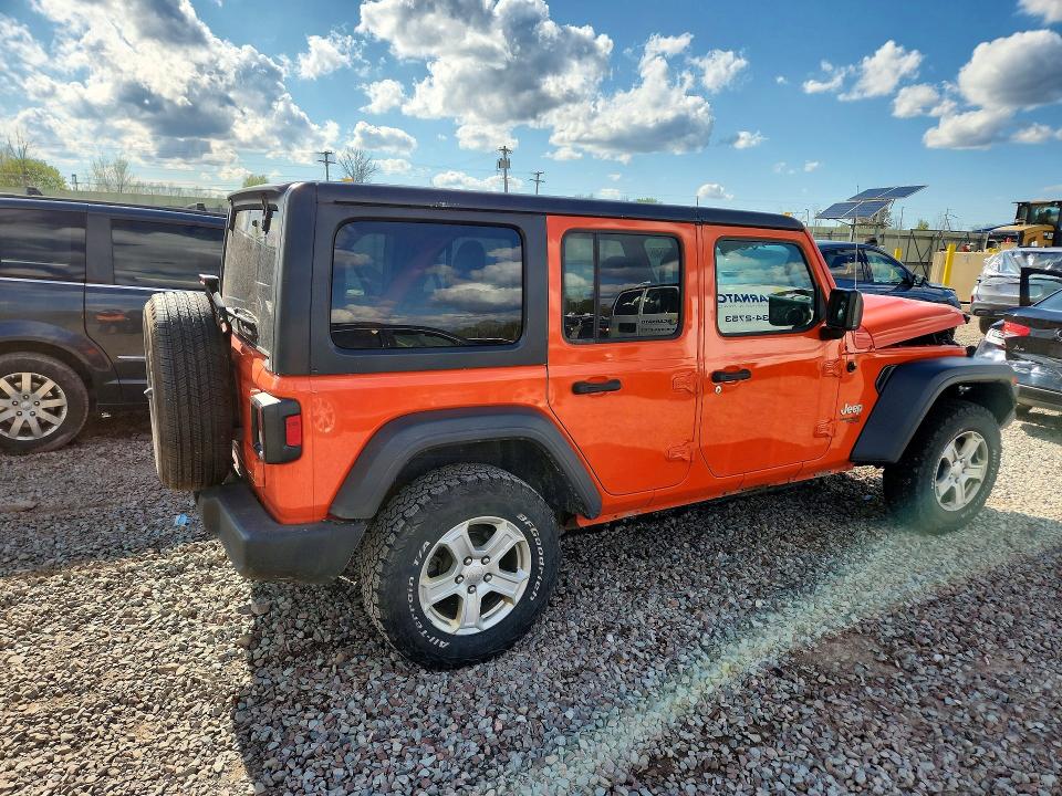 52165406 :رقم المزاد ، 1C4HJXDG5JW253085 vin ، 2018 Jeep Wrangler Unlimited مزاد بيع