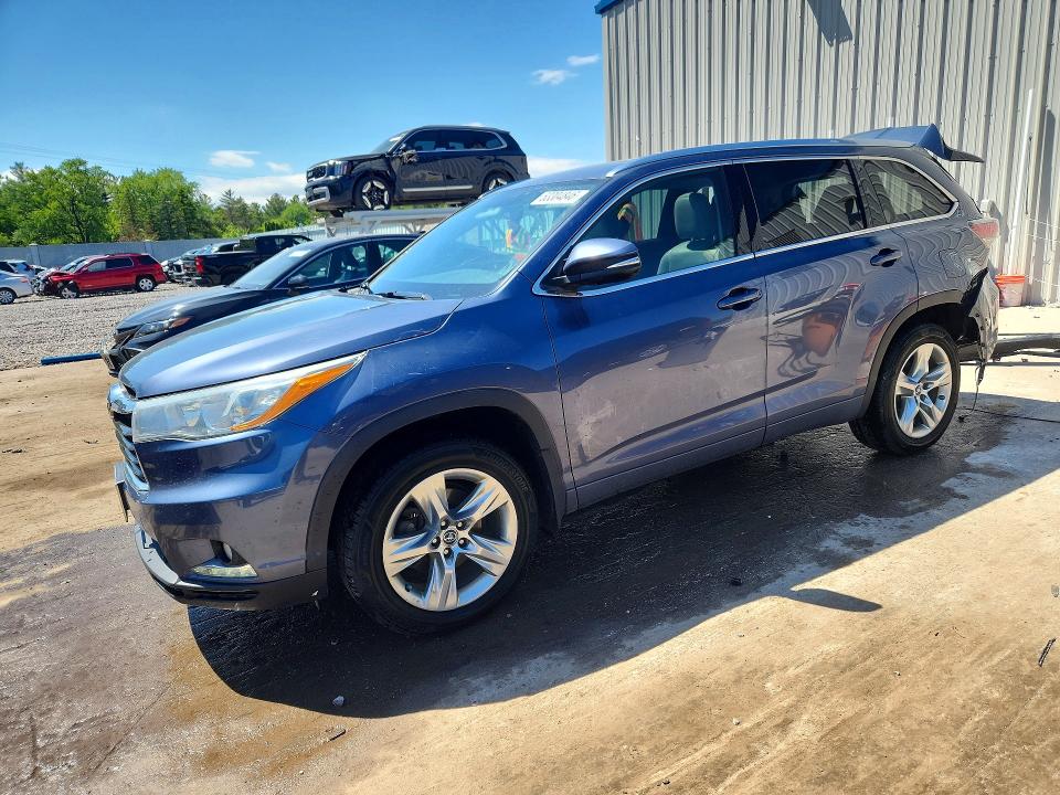 Продаж на аукціоні авто 2016 Toyota Highlander, vin: 5TDDKRFH8GS274650, номер лоту: 53304846