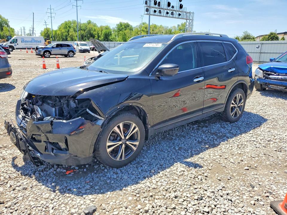 52814256 :رقم المزاد ، 5N1AT2MV4KC752942 vin ، 2019 Nissan Rogue مزاد بيع