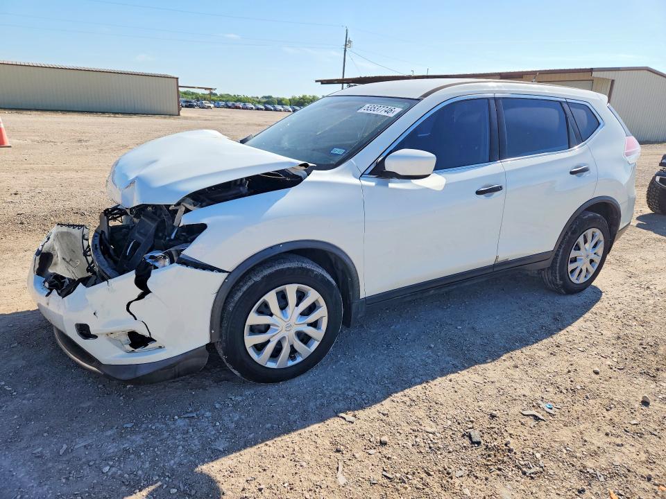 2016 Nissan Rogue მანქანა იყიდება აუქციონზე, vin: KNMAT2MV4GP611423, აუქციონის ნომერი: 53537746
