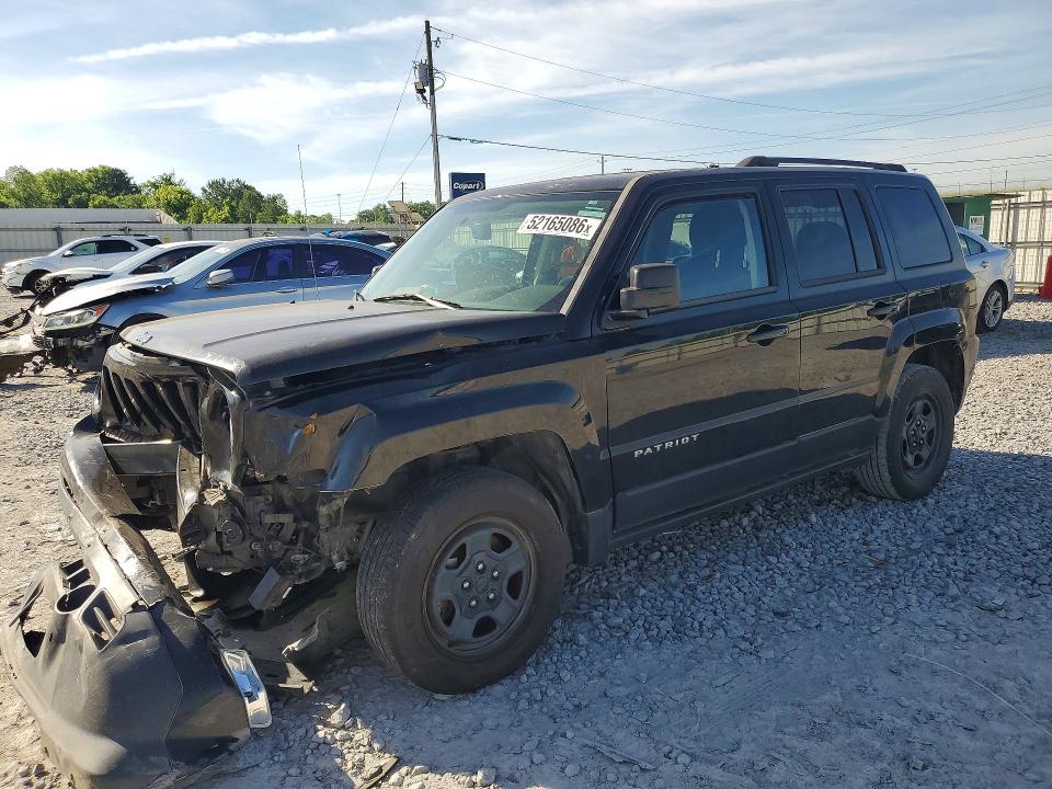 52165086 :رقم المزاد ، 1C4NJPBA9GD748377 vin ، 2016 Jeep Patriot مزاد بيع