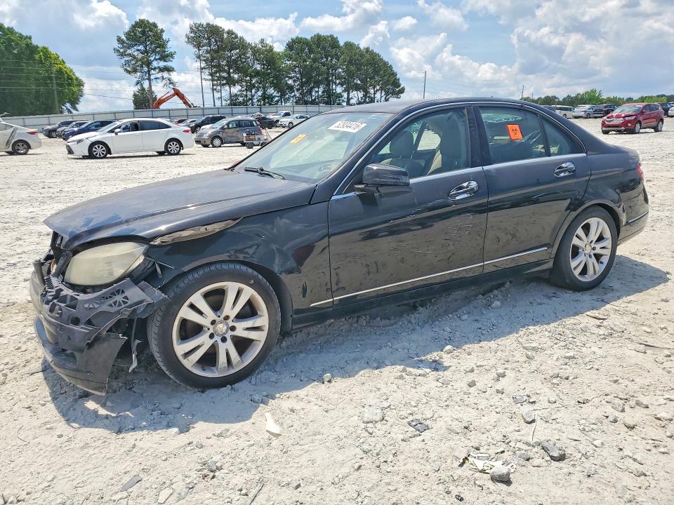 52934416 :رقم المزاد ، WDDGF5EBXAA404641 vin ، 2010 Mercedes-benz C مزاد بيع
