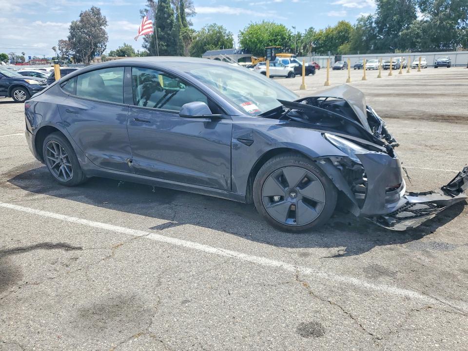 52006556 :رقم المزاد ، 5YJ3E1EA3PF417436 vin ، 2023 Tesla Model 3 مزاد بيع
