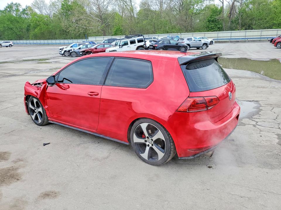 52176086 :رقم المزاد ، 3VWYT7AU1FM057329 vin ، 2015 Volkswagen Gti مزاد بيع