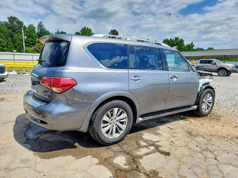 53593476 :رقم المزاد ، JN8AZ2NF2H9643660 vin ، 2017 Infiniti Qx80 مزاد بيع
