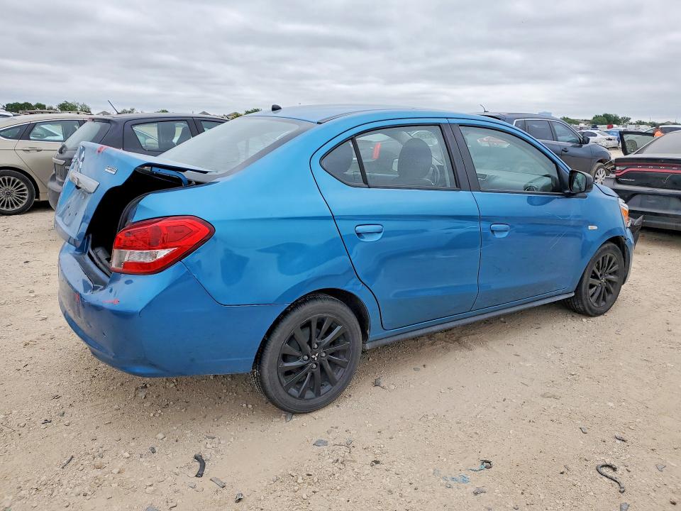 52767526 :رقم المزاد ، ML32F4FJ8LHF05830 vin ، 2020 Mitsubishi Mirage مزاد بيع