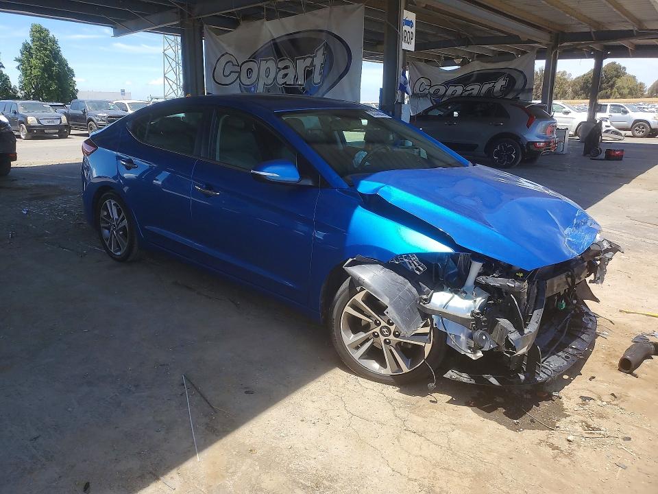 2017 Hyundai Elantra მანქანა იყიდება აუქციონზე, vin: 5NPD84LF2HH080255, აუქციონის ნომერი: 55340976