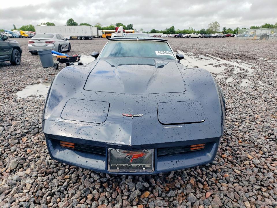 1981 Chevrolet Corvette მანქანა იყიდება აუქციონზე, vin: 1G1AY8761B5104324, აუქციონის ნომერი: 54990046