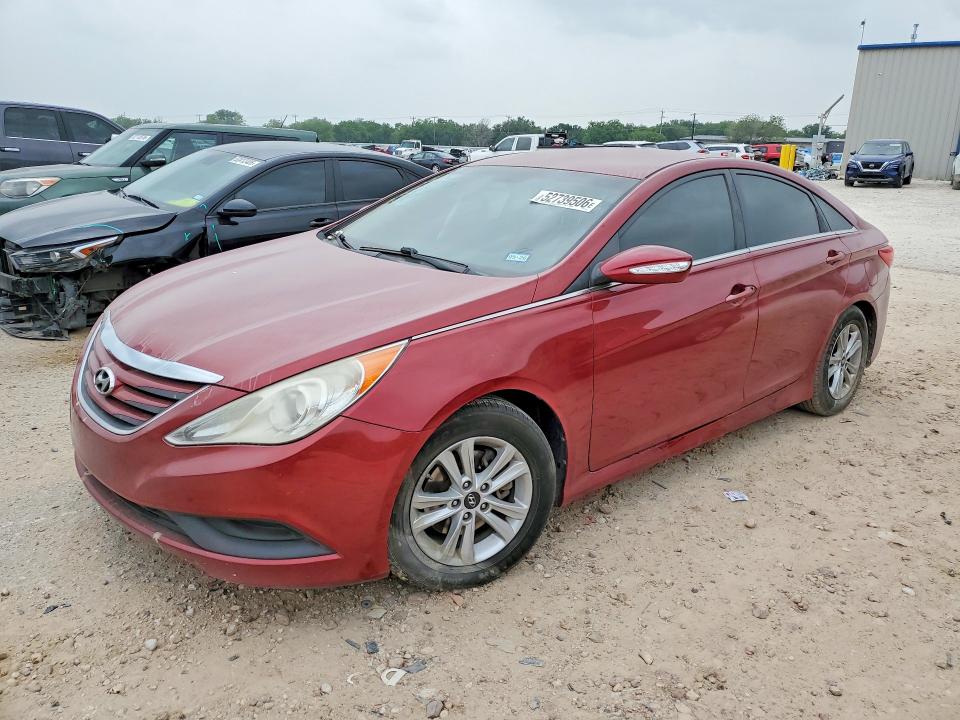 2014 Hyundai Sonata მანქანა იყიდება აუქციონზე, vin: 5NPEB4AC2EH827086, აუქციონის ნომერი: 52739506