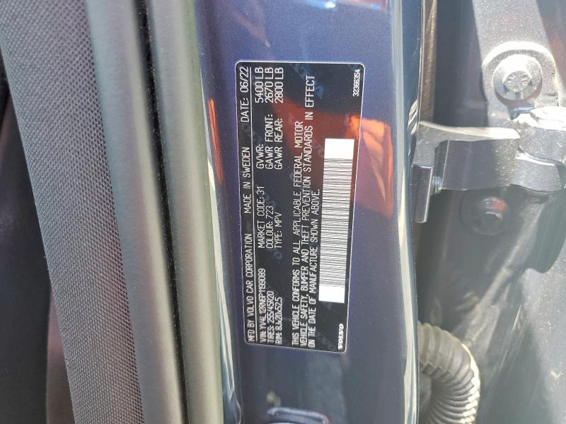 Продаж на аукціоні авто 2023 Volvo Xc60, vin: YV4L12RN6P1199089, номер лоту: 53041406