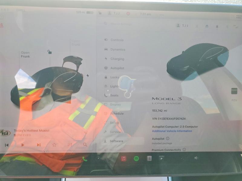 Продаж на аукціоні авто 2018 Tesla Model 3, vin: 5YJ3E1EA4JF057424, номер лоту: 51896676