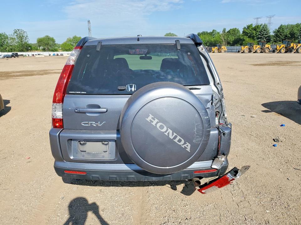 55229096 :رقم المزاد ، JHLRD78906C009539 vin ، 2006 Honda Cr-v مزاد بيع
