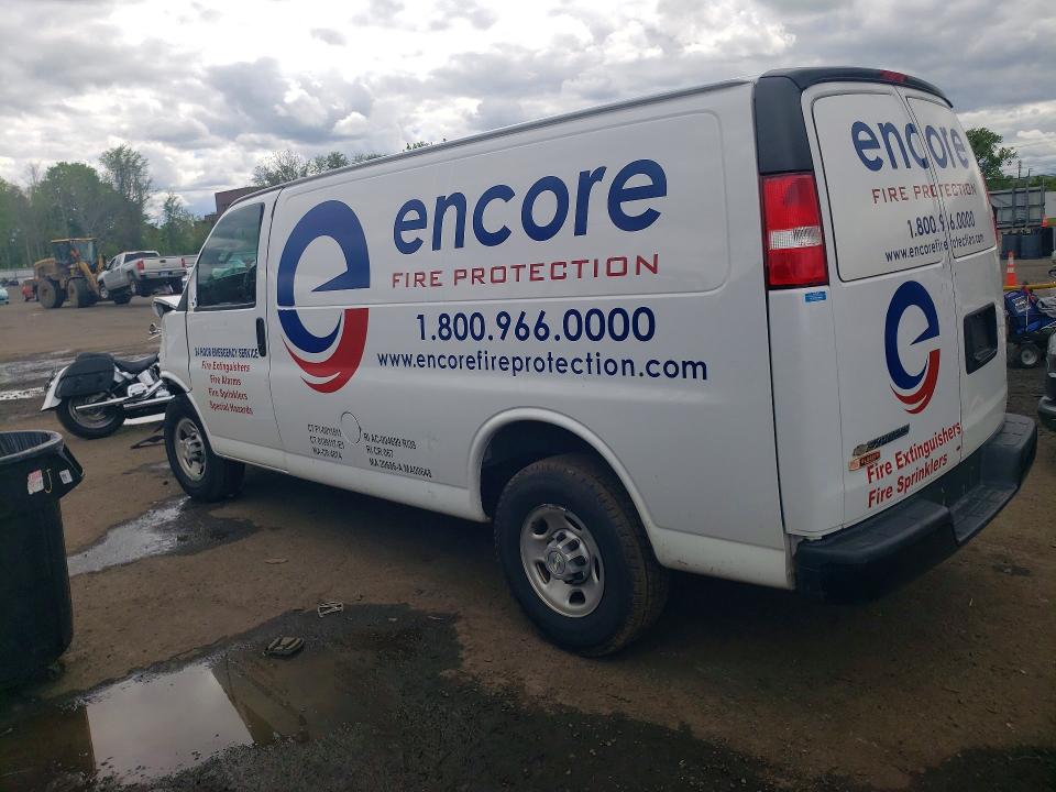 53918476 :رقم المزاد ، 1GCWGAFP8N1175081 vin ، 2022 Chevrolet Express G2500 مزاد بيع