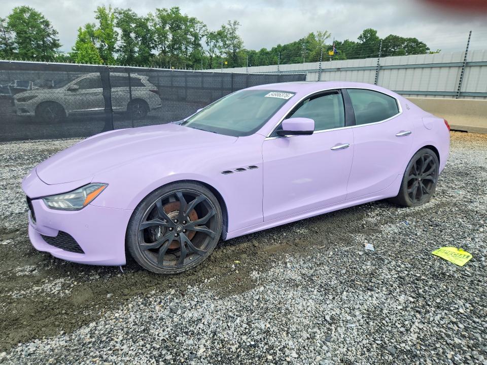 Aukcja sprzedaży 2014 Maserati Ghibli, vin: ZAM57RTA3E1087772, numer aukcji: 54986376