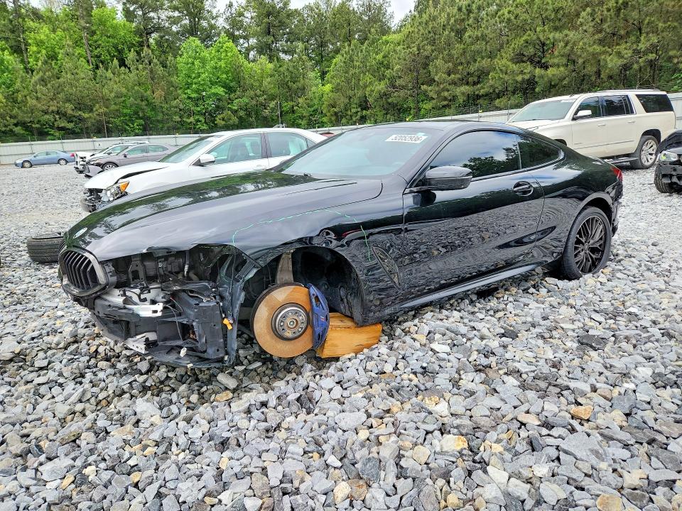 2019 Bmw M850xi მანქანა იყიდება აუქციონზე, vin: WBABC4C58KBU95437, აუქციონის ნომერი: 52052936