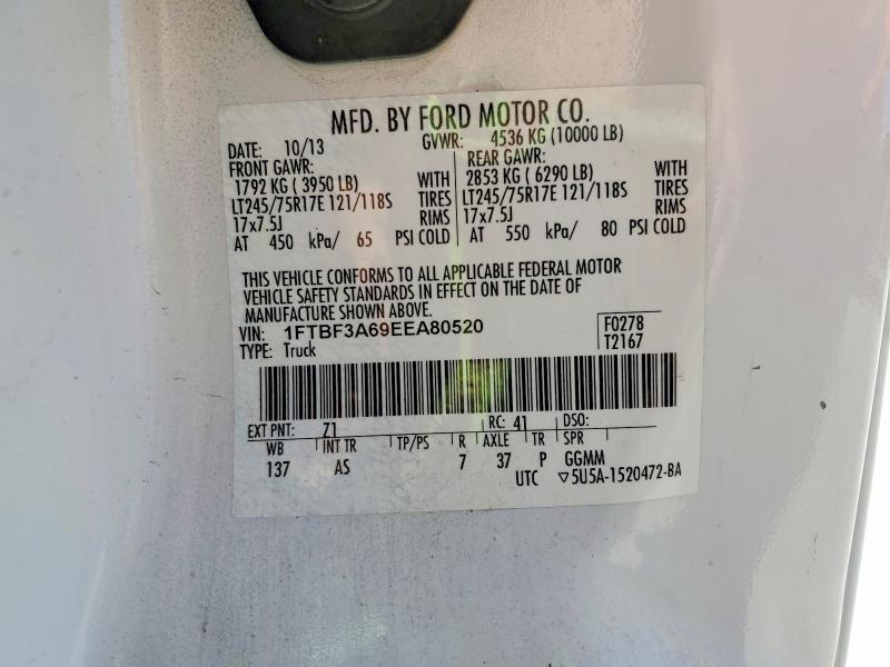 Aukcja sprzedaży 2014 Ford F350, vin: 1FTBF3A69EEA80520, numer aukcji: 52190926
