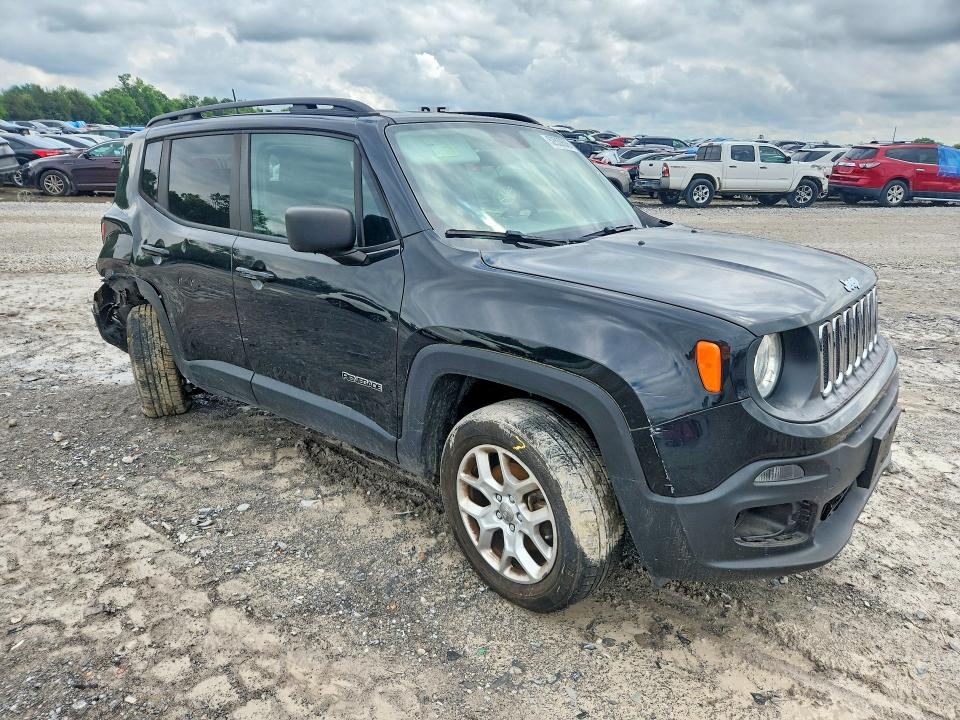 2018 Jeep Renegade მანქანა იყიდება აუქციონზე, vin: ZACCJBAB4JPJ31950, აუქციონის ნომერი: 52557576