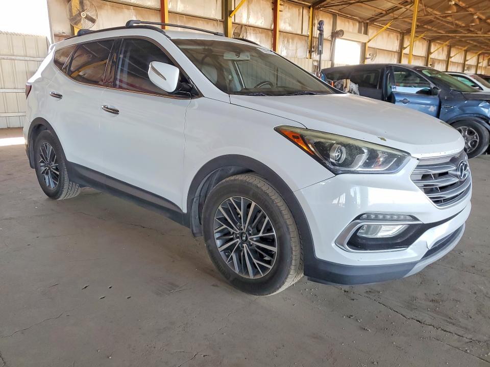 55053776 :رقم المزاد ، 5NMZUDLA6JH096578 vin ، 2018 Hyundai Santa Fe Sport مزاد بيع