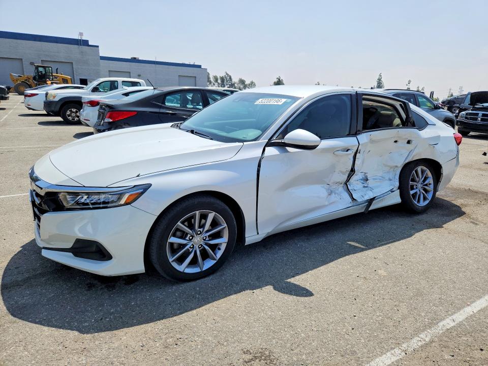 52200196 :رقم المزاد ، 1HGCV1F17MA069452 vin ، 2021 Honda Accord مزاد بيع