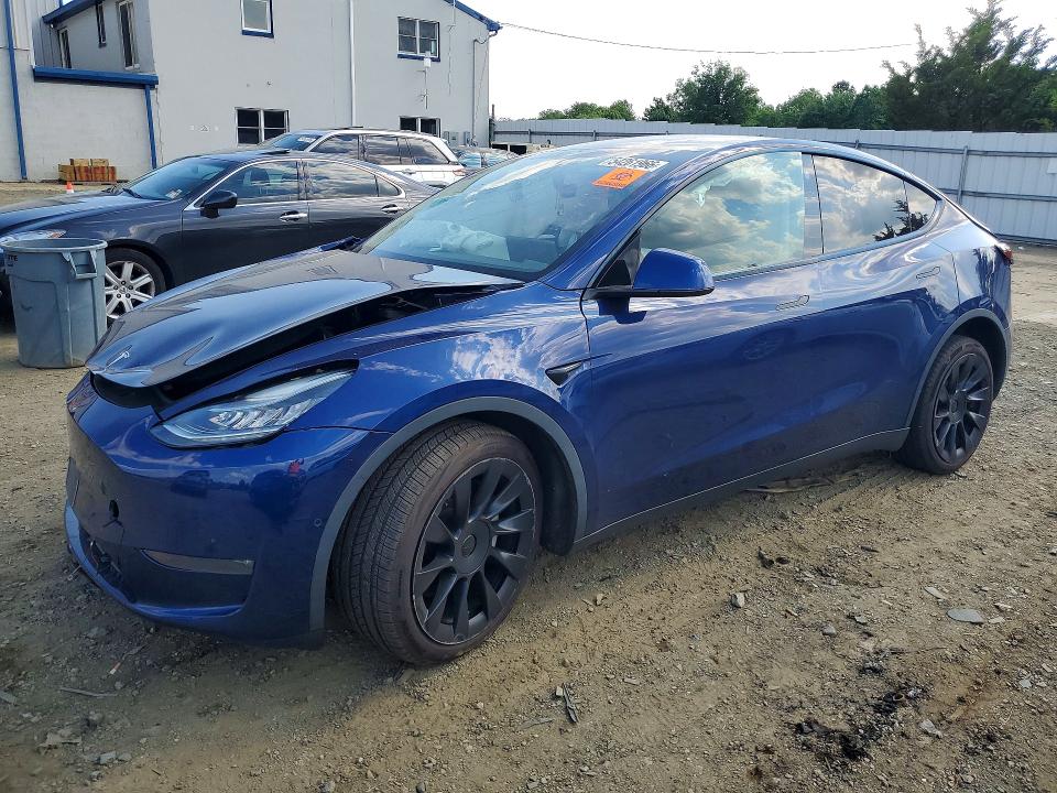 2021 Tesla Model Y მანქანა იყიდება აუქციონზე, vin: 5YJYGDEE2MF061593, აუქციონის ნომერი: 54261966