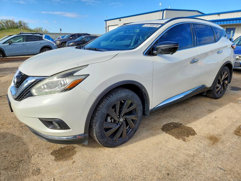 Auction sale of the 2017 Nissan Murano, vin: 5N1AZ2MH1HN135505, lot number: 51759516