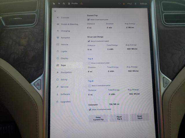 2017 Tesla Model S მანქანა იყიდება აუქციონზე, vin: 5YJSA1E16HF204389, აუქციონის ნომერი: 52382116