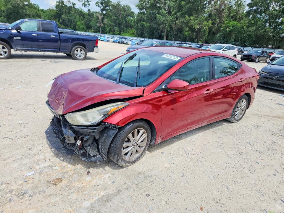 2016 Hyundai Elantra მანქანა იყიდება აუქციონზე, vin: 5NPDH4AE0GH703798, აუქციონის ნომერი: 54625316