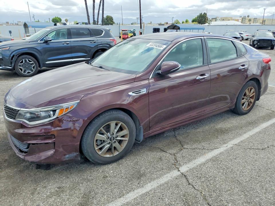 Auction sale of the 2016 Kia Optima, vin: 5XXGT4L18GG029627, lot number: 53204566