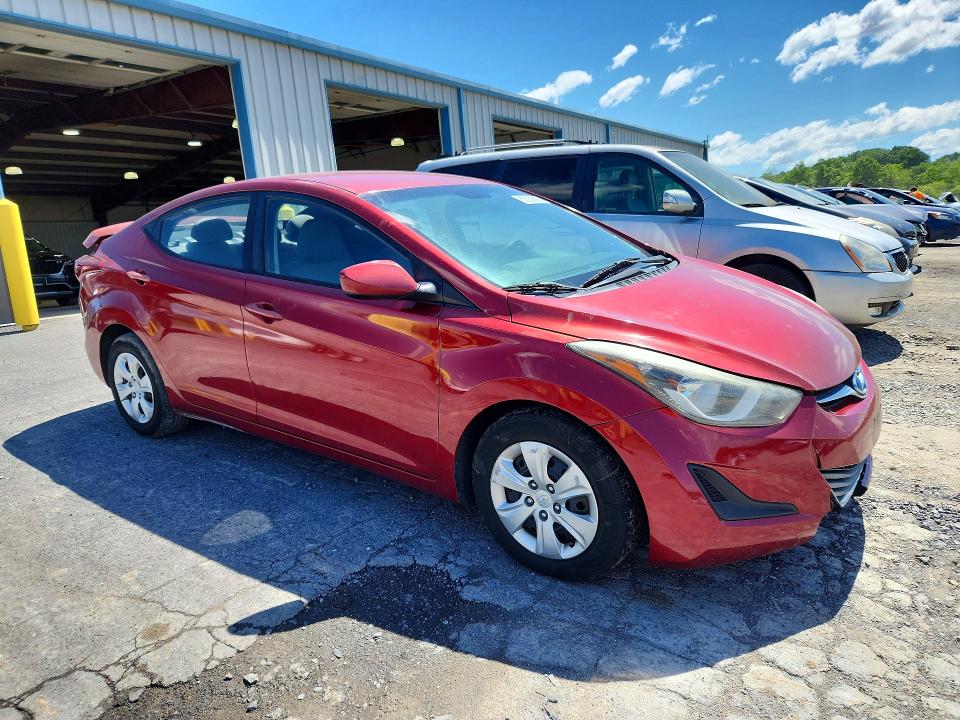 2016 Hyundai Elantra მანქანა იყიდება აუქციონზე, vin: 5NPDH4AE7GH784427, აუქციონის ნომერი: 55268866