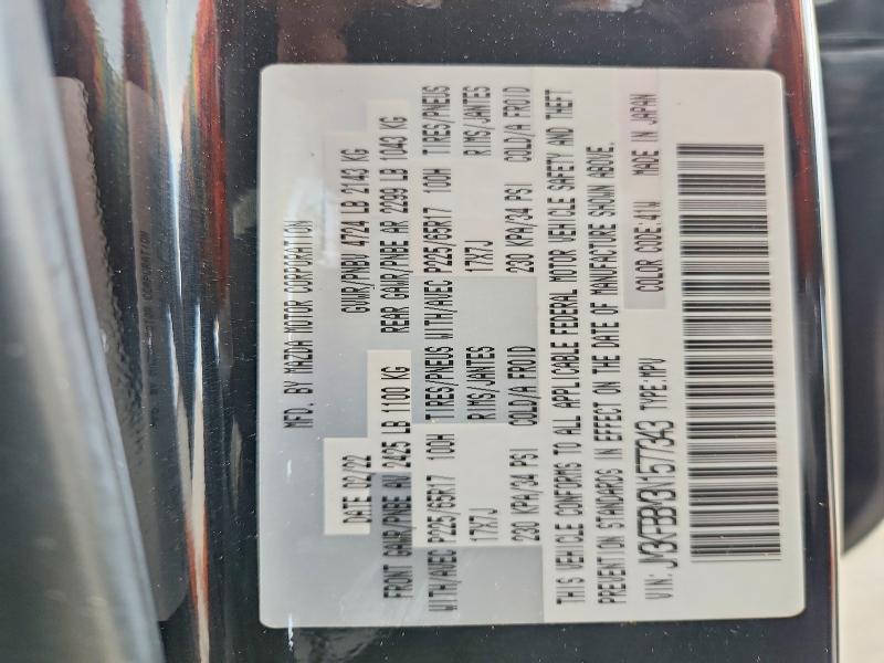 55165976 :رقم المزاد ، JM3KFBBM3N1577343 vin ، 2022 Mazda Cx-5 مزاد بيع