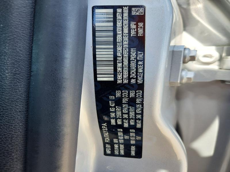 2020 Jeep Renegade მანქანა იყიდება აუქციონზე, vin: ZACNJABB0LPK94311, აუქციონის ნომერი: 53050246