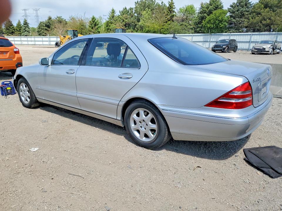 Aukcja sprzedaży 2002 Mercedes-benz S, vin: WDBNG75J52A226591, numer aukcji: 52574966